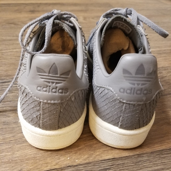 Adidas Campus snake scales grey sneakers size 8.5 - Picture 3 of 8